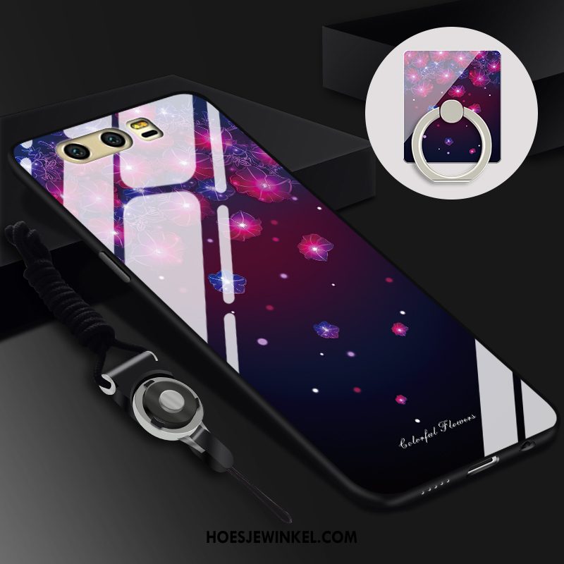 Huawei P10 Hoesje Geel Mobiele Telefoon Hoes, Huawei P10 Hoesje Hanger Anti-fall