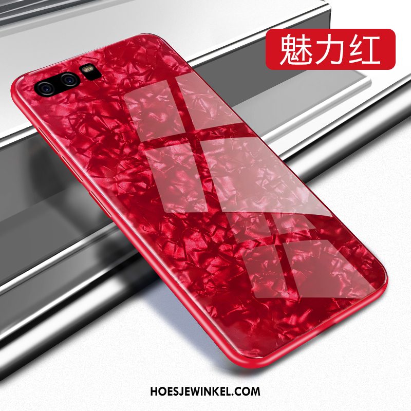Huawei P10 Hoesje Glas Tempereren Roze, Huawei P10 Hoesje Hoes All Inclusive