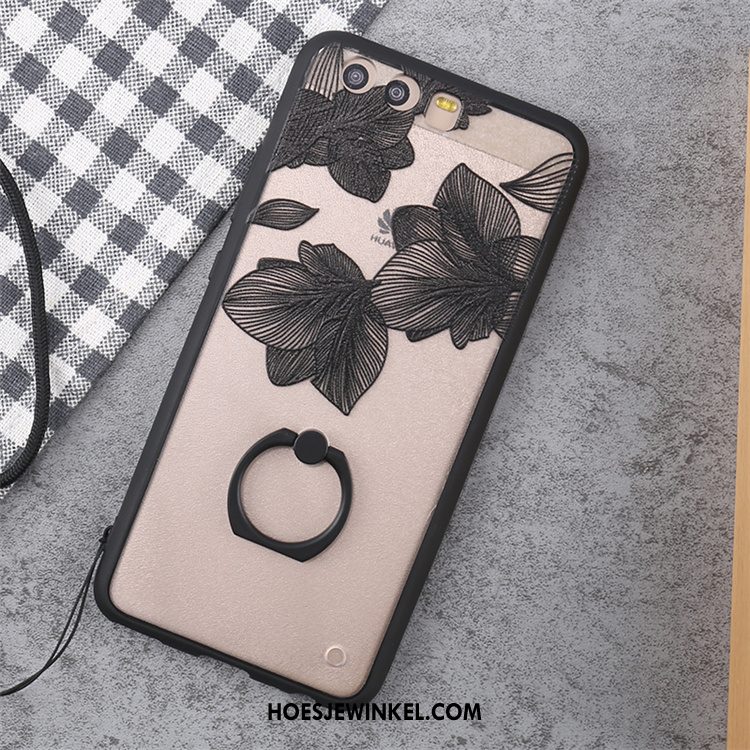 Huawei P10 Hoesje Hoes Hanger Zacht, Huawei P10 Hoesje Mobiele Telefoon Wit