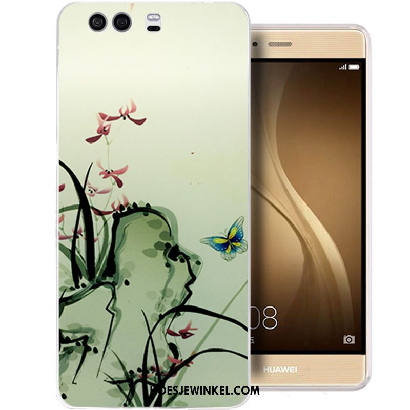 Huawei P10 Hoesje Inkt Mobiele Telefoon Doorzichtig, Huawei P10 Hoesje Wind Bescherming