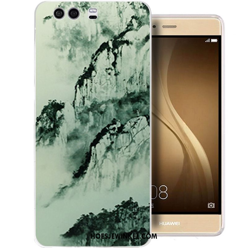 Huawei P10 Hoesje Inkt Mobiele Telefoon Doorzichtig, Huawei P10 Hoesje Wind Bescherming