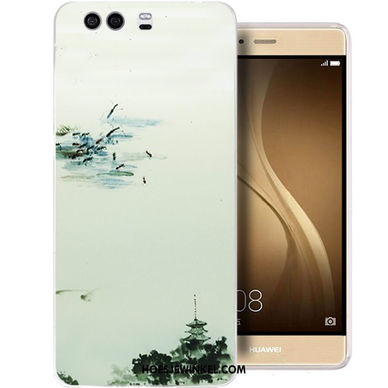 Huawei P10 Hoesje Inkt Mobiele Telefoon Doorzichtig, Huawei P10 Hoesje Wind Bescherming