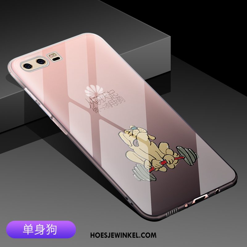 Huawei P10 Hoesje Lovers Trendy Merk Hoes, Huawei P10 Hoesje Siliconen Nieuw