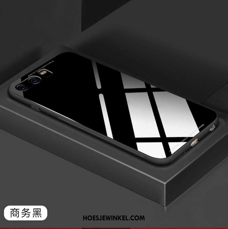 Huawei P10 Hoesje Mobiele Telefoon Wit Hoes, Huawei P10 Hoesje Pu Glas