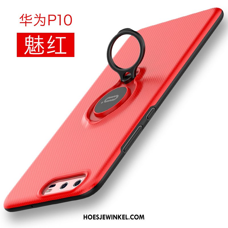 Huawei P10 Hoesje Ring Siliconen Mobiele Telefoon, Huawei P10 Hoesje Wit Dun