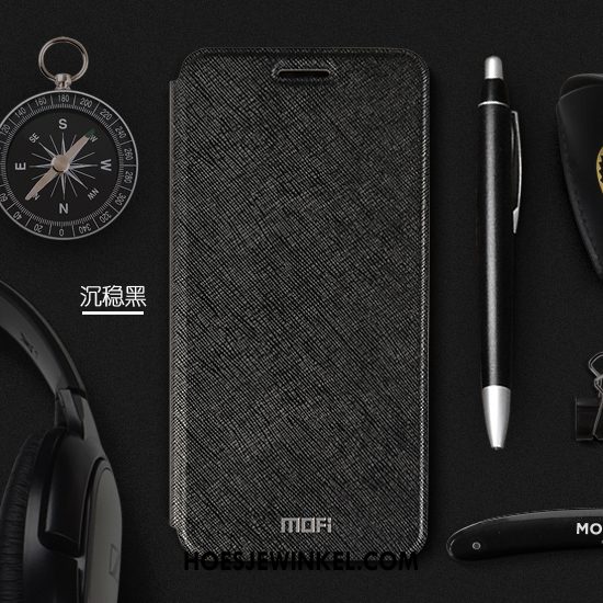 Huawei P10 Hoesje Siliconen Leren Etui Hoes, Huawei P10 Hoesje Scheppend Bescherming