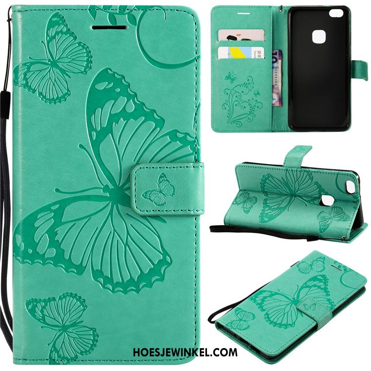 Huawei P10 Lite Hoesje Bescherming Anti-fall Rose Goud, Huawei P10 Lite Hoesje Clamshell Hoes