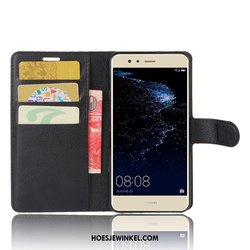 Huawei P10 Lite Hoesje Jeugd Kaart Groen, Huawei P10 Lite Hoesje Mobiele Telefoon Leren Etui