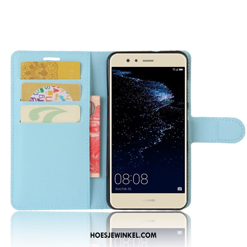 Huawei P10 Lite Hoesje Jeugd Kaart Groen, Huawei P10 Lite Hoesje Mobiele Telefoon Leren Etui