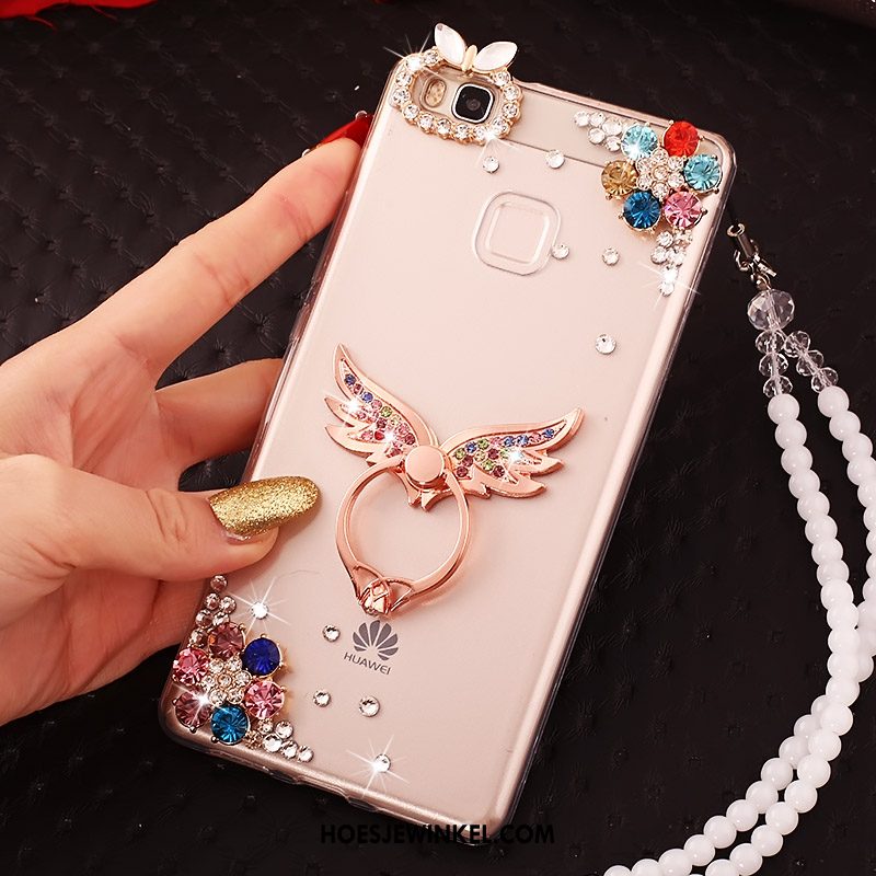 Huawei P10 Lite Hoesje Met Strass Roze Mobiele Telefoon, Huawei P10 Lite Hoesje Hoes Scheppend