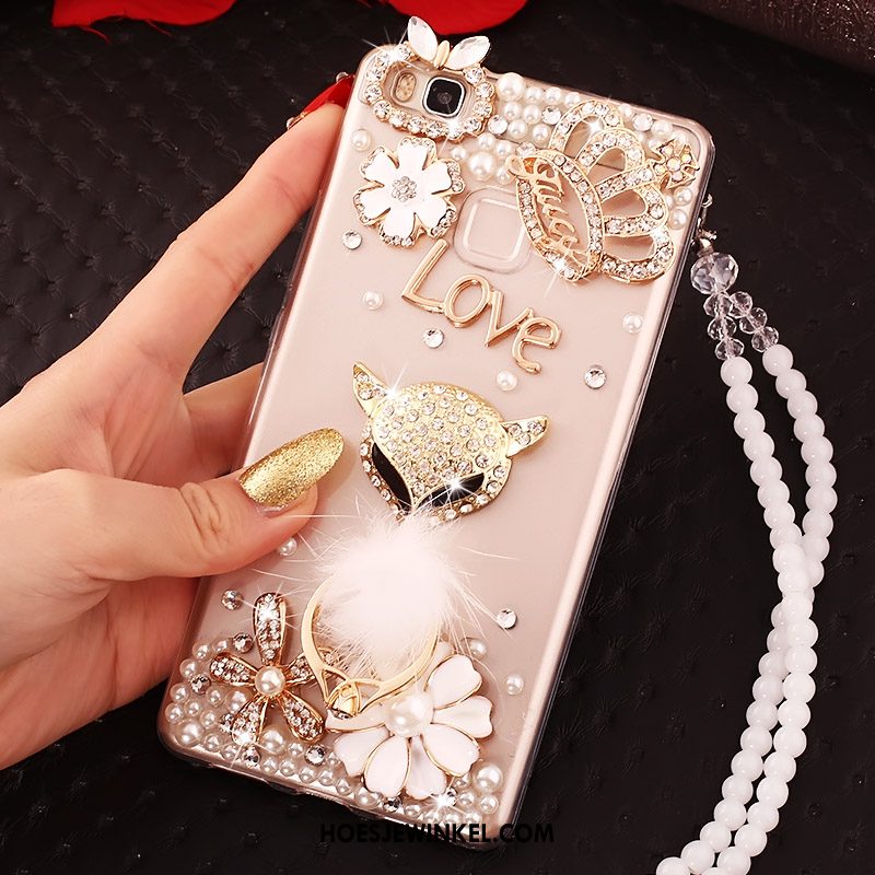 Huawei P10 Lite Hoesje Met Strass Roze Mobiele Telefoon, Huawei P10 Lite Hoesje Hoes Scheppend