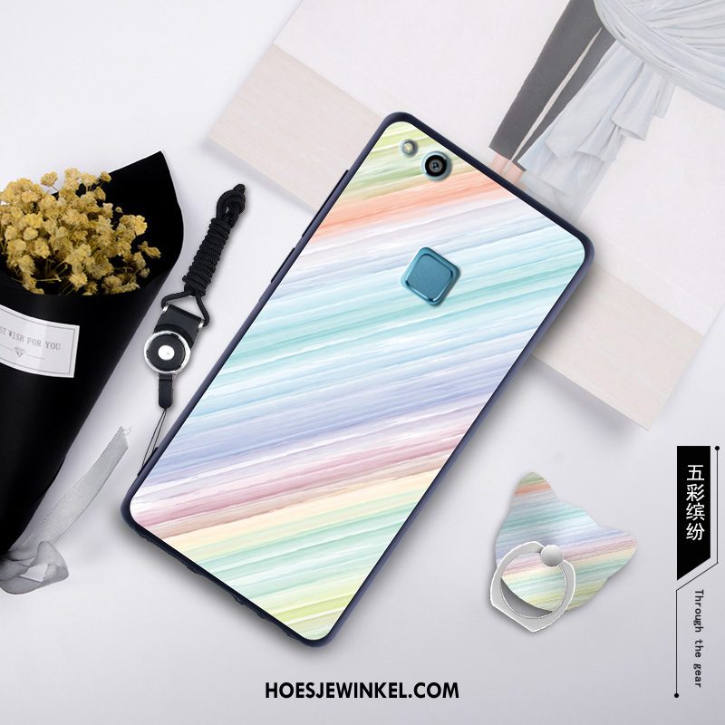 Huawei P10 Lite Hoesje Siliconen Wit Zacht, Huawei P10 Lite Hoesje Mobiele Telefoon Jeugd