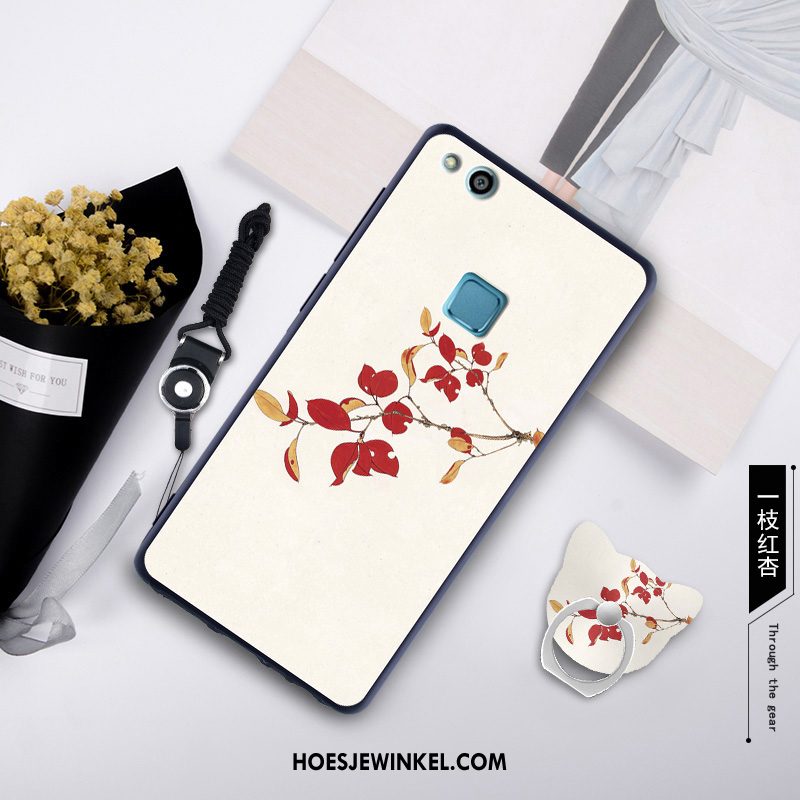 Huawei P10 Lite Hoesje Siliconen Wit Zacht, Huawei P10 Lite Hoesje Mobiele Telefoon Jeugd