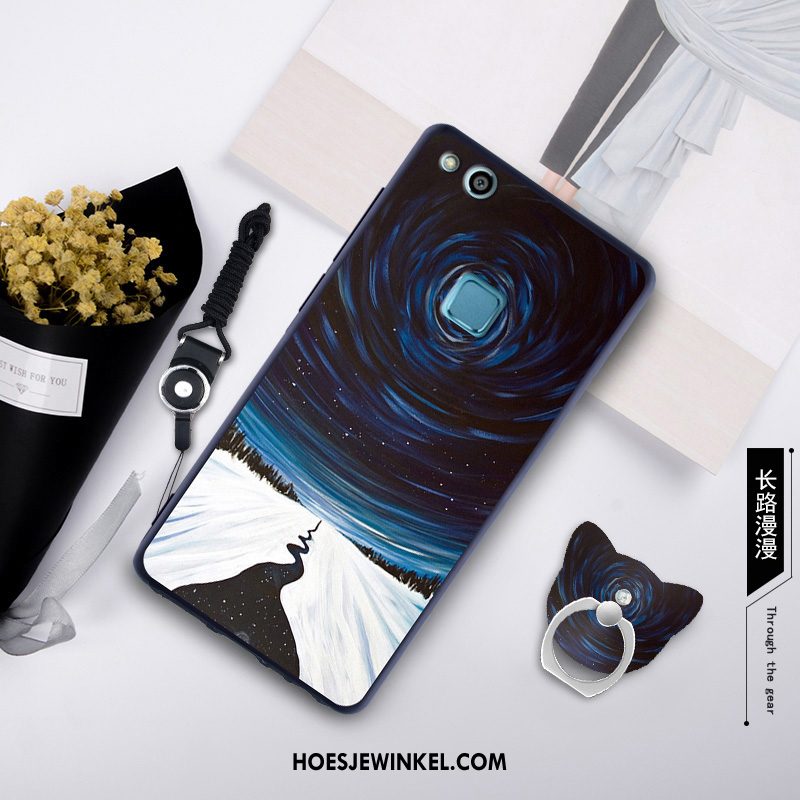 Huawei P10 Lite Hoesje Siliconen Wit Zacht, Huawei P10 Lite Hoesje Mobiele Telefoon Jeugd