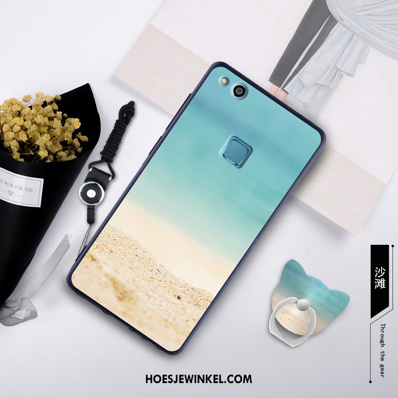 Huawei P10 Lite Hoesje Siliconen Wit Zacht, Huawei P10 Lite Hoesje Mobiele Telefoon Jeugd