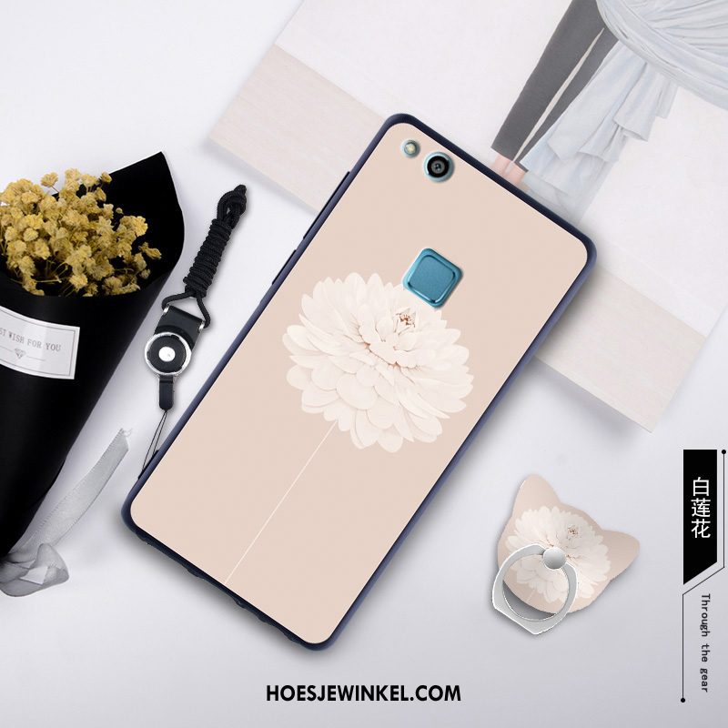 Huawei P10 Lite Hoesje Siliconen Wit Zacht, Huawei P10 Lite Hoesje Mobiele Telefoon Jeugd