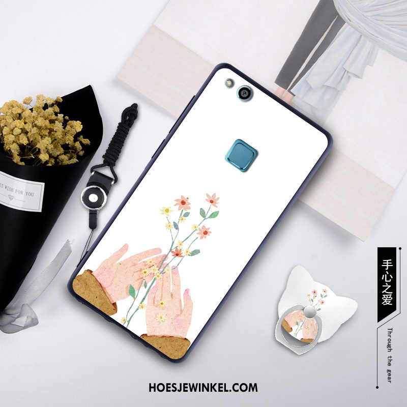 Huawei P10 Lite Hoesje Siliconen Wit Zacht, Huawei P10 Lite Hoesje Mobiele Telefoon Jeugd