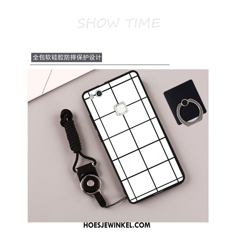 Huawei P10 Lite Hoesje Zacht Zwart Bescherming, Huawei P10 Lite Hoesje Hoes Hanger