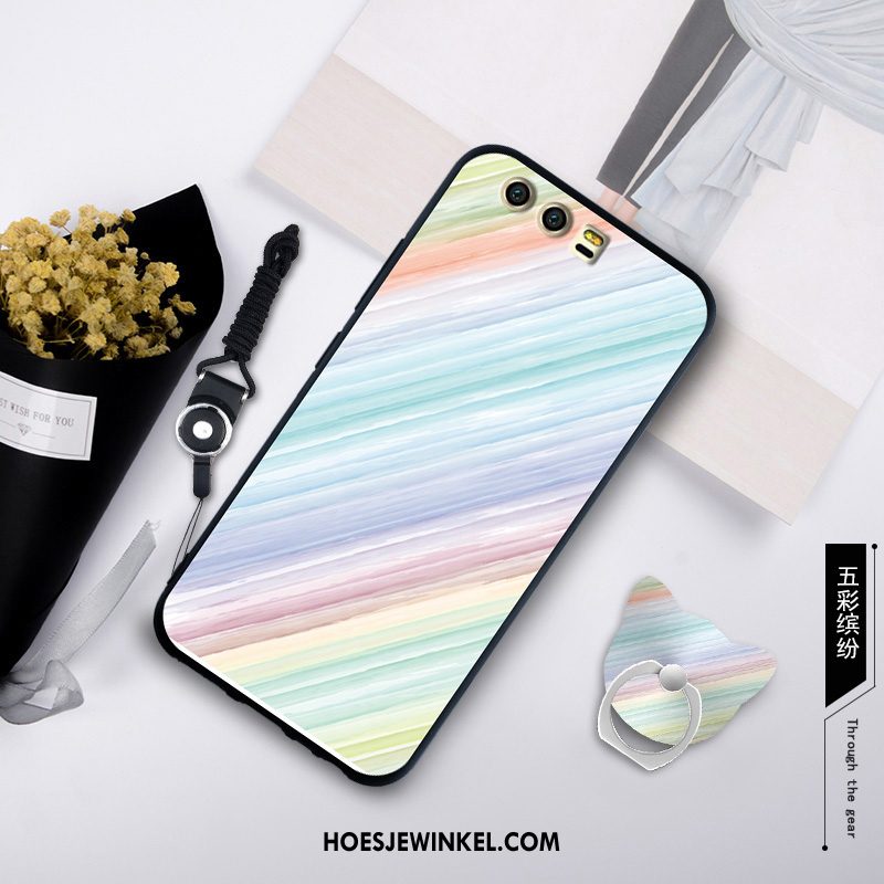 Huawei P10 Plus Hoesje Bescherming Anti-fall All Inclusive, Huawei P10 Plus Hoesje Hoes Groen