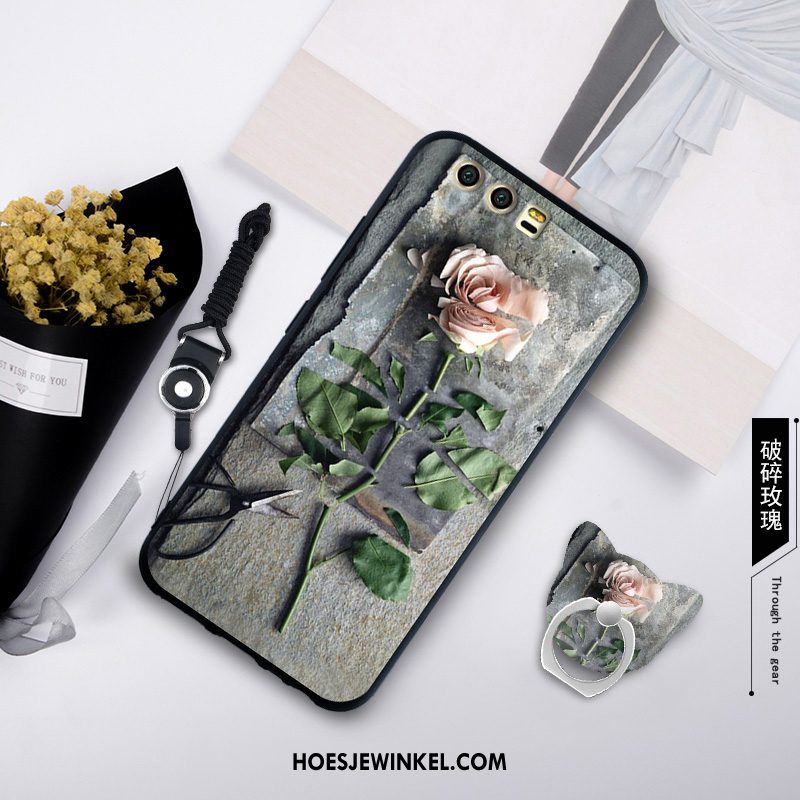 Huawei P10 Plus Hoesje Bescherming Anti-fall All Inclusive, Huawei P10 Plus Hoesje Hoes Groen