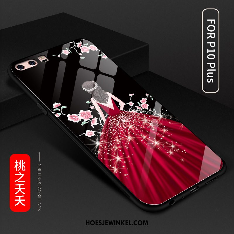 Huawei P10 Plus Hoesje Geschilderd Trendy Merk Scheppend, Huawei P10 Plus Hoesje Net Red Siliconen