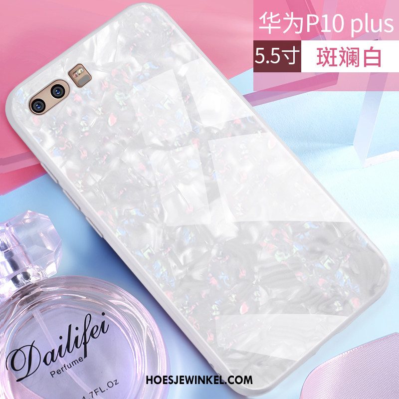 Huawei P10 Plus Hoesje Glas Dun Schelp, Huawei P10 Plus Hoesje Persoonlijk Scheppend