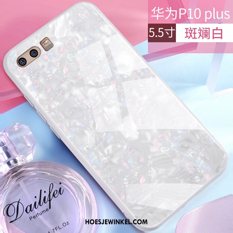 Huawei P10 Plus Hoesje Glas Dun Schelp, Huawei P10 Plus Hoesje Persoonlijk Scheppend