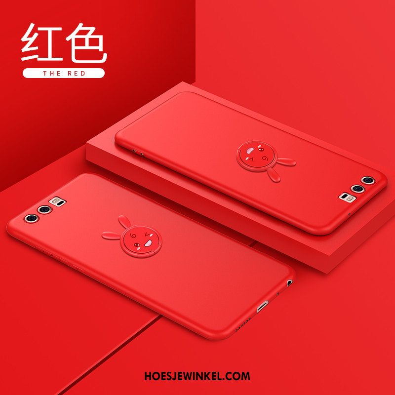 Huawei P10 Plus Hoesje Spotprent Hoes Anti-fall, Huawei P10 Plus Hoesje Scheppend Persoonlijk
