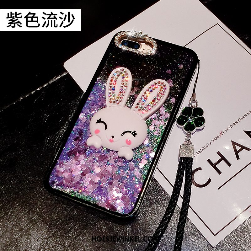 Huawei P10 Plus Hoesje Vloeistof Trendy Merk Siliconen, Huawei P10 Plus Hoesje All Inclusive Drijfzand