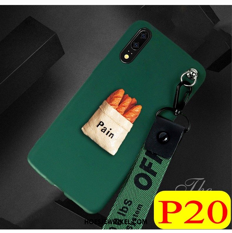 Huawei P20 Hoesje All Inclusive Anti-fall Trendy Merk, Huawei P20 Hoesje Persoonlijk Mobiele Telefoon