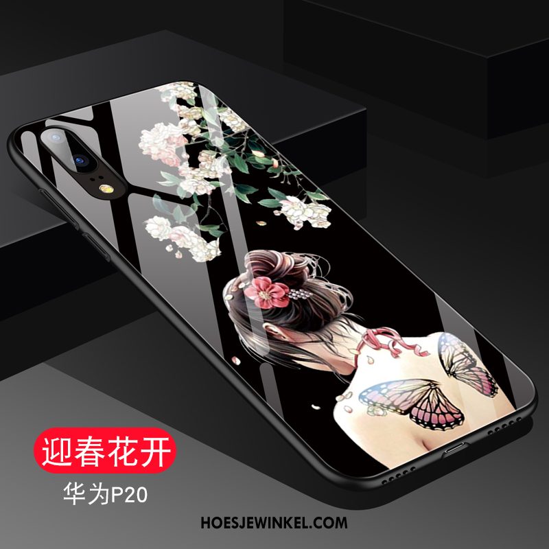 Huawei P20 Hoesje Hoes Mode Hard, Huawei P20 Hoesje Scheppend Trend