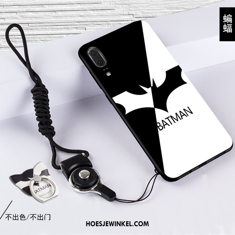 Huawei P20 Hoesje Trend Anti-fall Hoes, Huawei P20 Hoesje Siliconen Bescherming