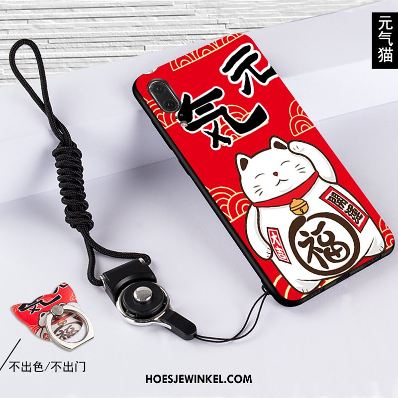 Huawei P20 Hoesje Trend Anti-fall Hoes, Huawei P20 Hoesje Siliconen Bescherming