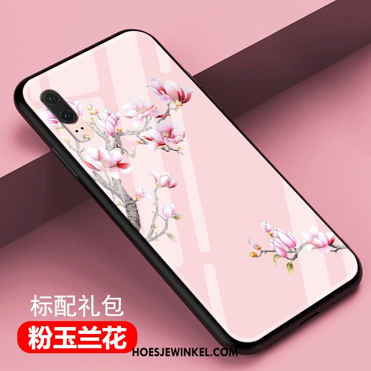 Huawei P20 Hoesje Vers Mobiele Telefoon All Inclusive, Huawei P20 Hoesje Roze Bescherming