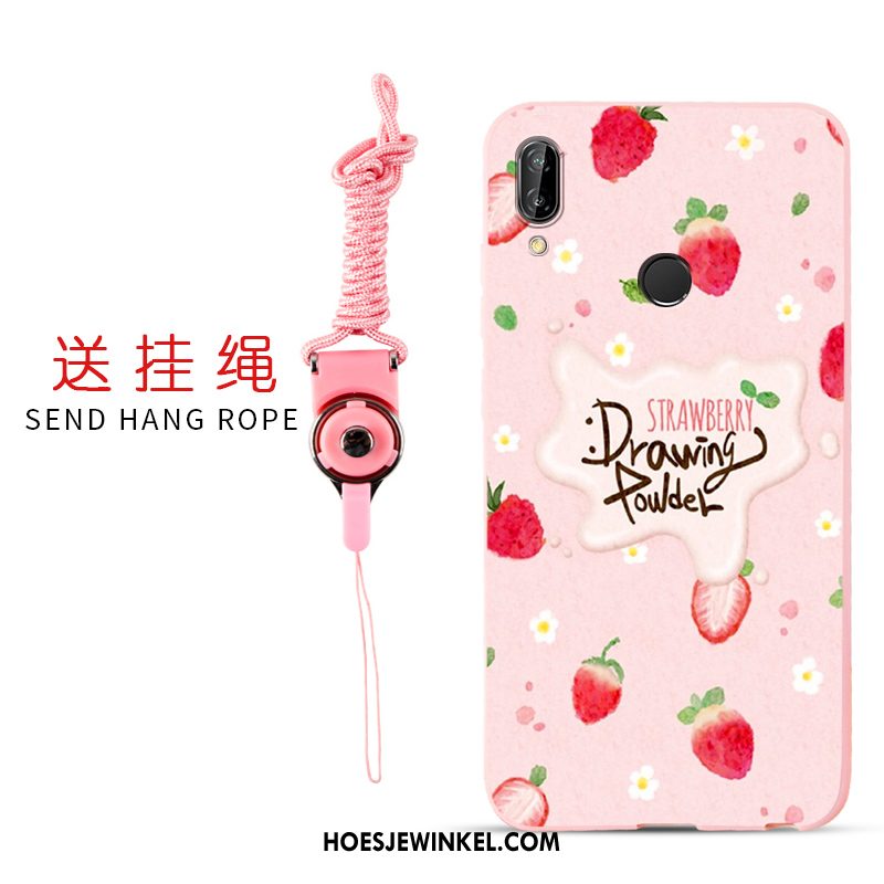 Huawei P20 Lite Hoesje All Inclusive Hoes Mobiele Telefoon, Huawei P20 Lite Hoesje Roze Jeugd