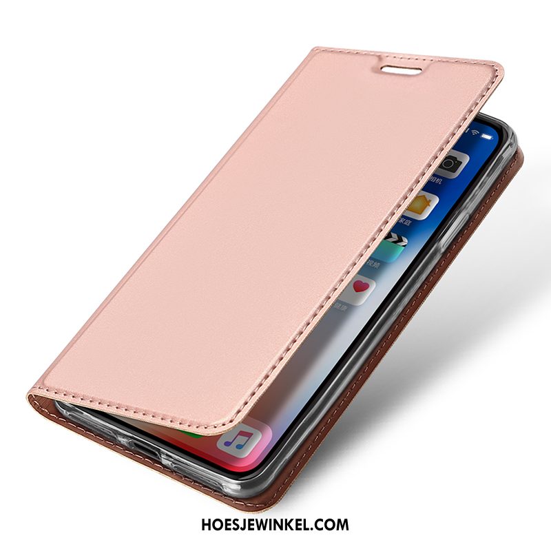 Huawei P20 Lite Hoesje Bescherming Mobiele Telefoon Dun, Huawei P20 Lite Hoesje Clamshell Tempereren