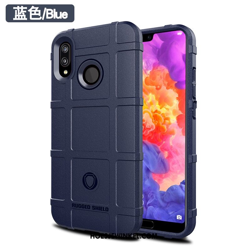 Huawei P20 Lite Hoesje Hoes Mobiele Telefoon All Inclusive, Huawei P20 Lite Hoesje Siliconen Zacht