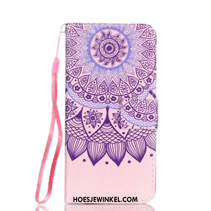 Huawei P20 Lite Hoesje Leren Etui Anti-fall Hoes, Huawei P20 Lite Hoesje Mobiele Telefoon Bescherming