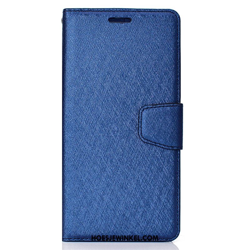 Huawei P20 Lite Hoesje Leren Etui Kaart Goud, Huawei P20 Lite Hoesje Clamshell Mobiele Telefoon