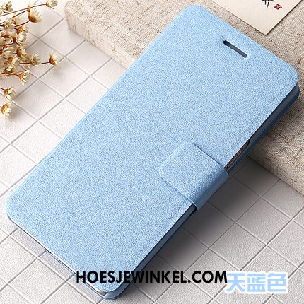 Huawei P20 Lite Hoesje Leren Etui Wit Hoes, Huawei P20 Lite Hoesje Bescherming Mobiele Telefoon