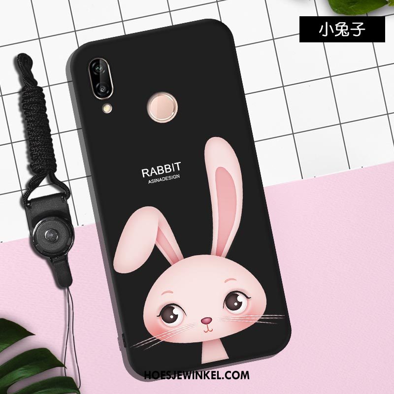 Huawei P20 Lite Hoesje Mobiele Telefoon Jeugd Hoes, Huawei P20 Lite Hoesje Zwart Scheppend