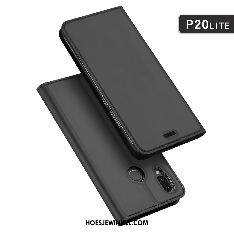 Huawei P20 Lite Hoesje Nieuw Bescherming Leren Etui, Huawei P20 Lite Hoesje Mobiele Telefoon All Inclusive