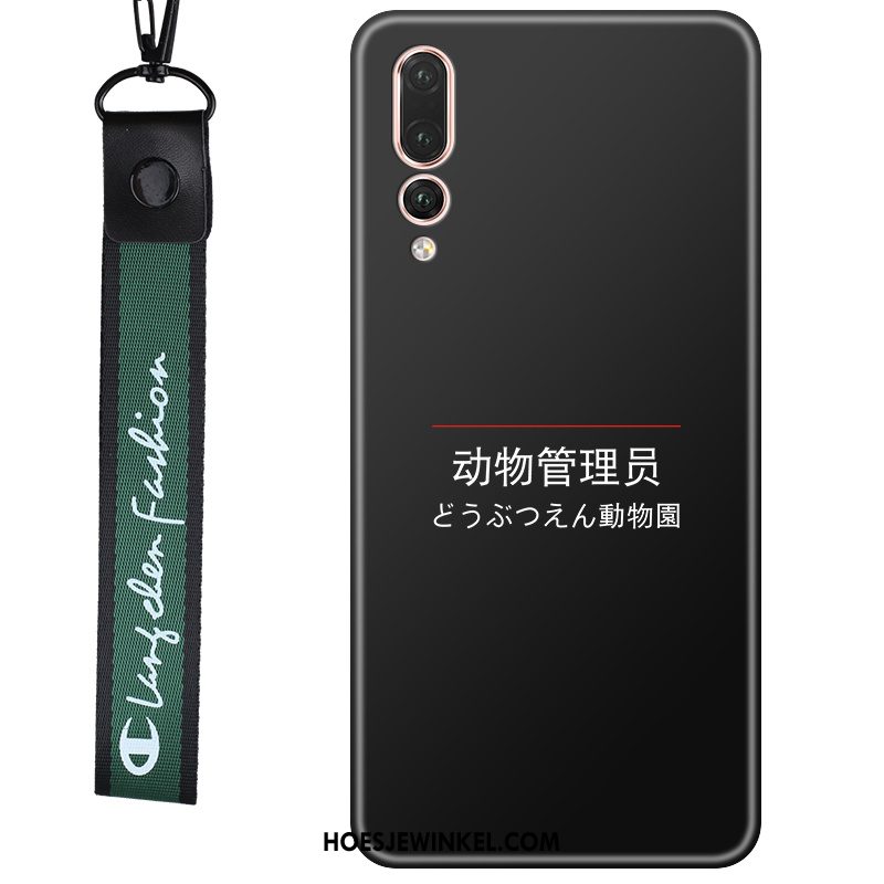 Huawei P20 Pro Hoesje All Inclusive Mobiele Telefoon Zacht, Huawei P20 Pro Hoesje Scheppend Zwart