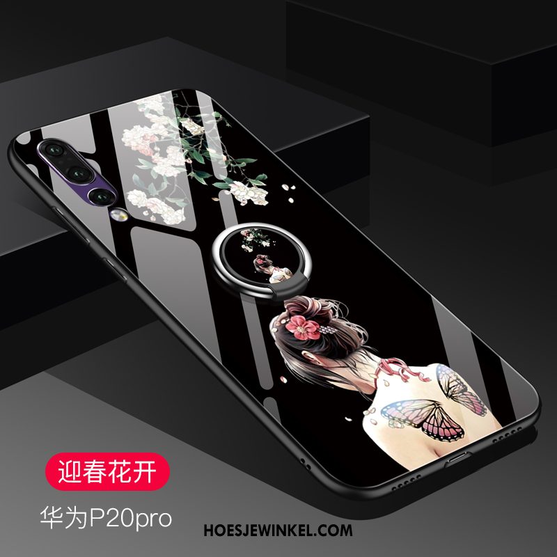 Huawei P20 Pro Hoesje All Inclusive Scheppend Siliconen, Huawei P20 Pro Hoesje Hoes Bescherming