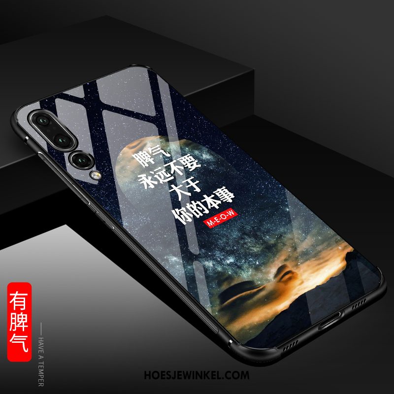 Huawei P20 Pro Hoesje Anti-fall Scheppend Persoonlijk, Huawei P20 Pro Hoesje Trend Hoes