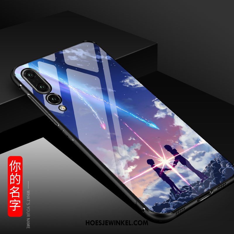 Huawei P20 Pro Hoesje Anti-fall Scheppend Persoonlijk, Huawei P20 Pro Hoesje Trend Hoes