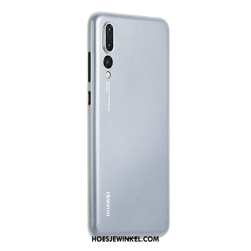 Huawei P20 Pro Hoesje Bescherming Hard Doorzichtig, Huawei P20 Pro Hoesje Wit Dun