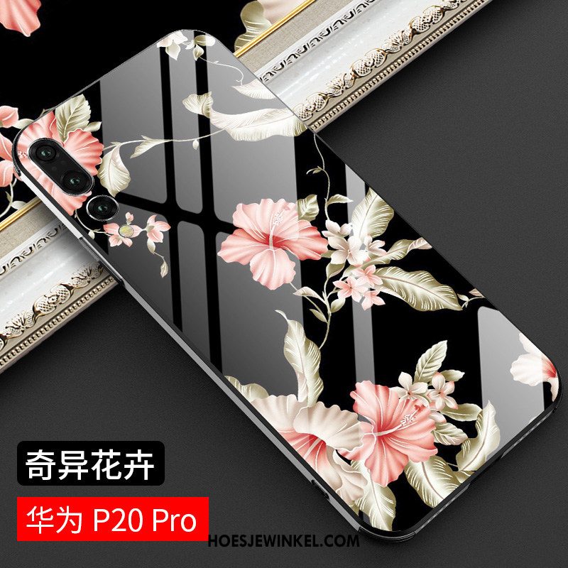 Huawei P20 Pro Hoesje Hoes Roze High End, Huawei P20 Pro Hoesje Mobiele Telefoon Hard