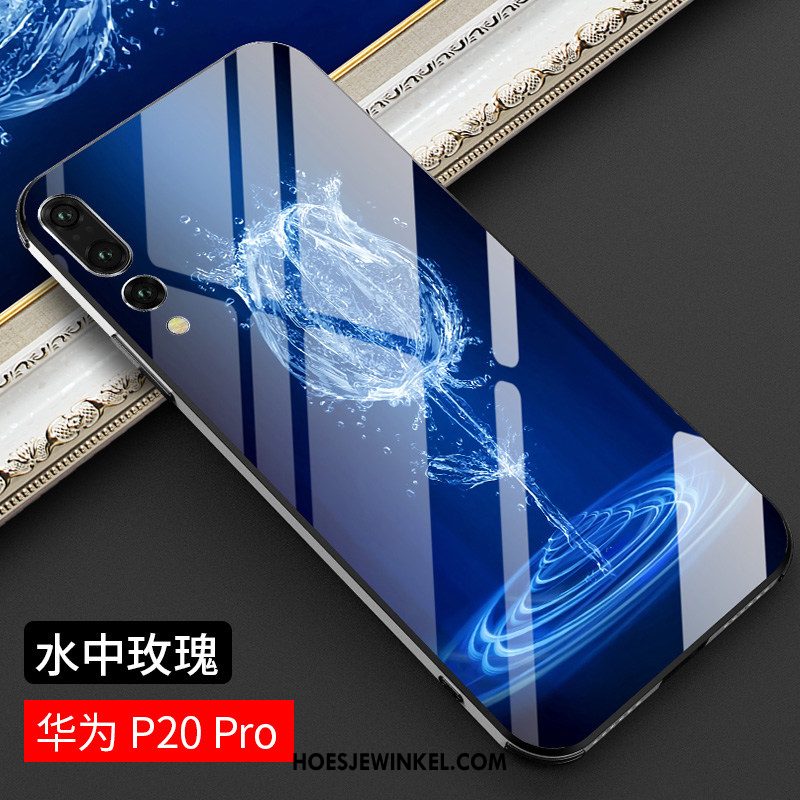 Huawei P20 Pro Hoesje Hoes Roze High End, Huawei P20 Pro Hoesje Mobiele Telefoon Hard