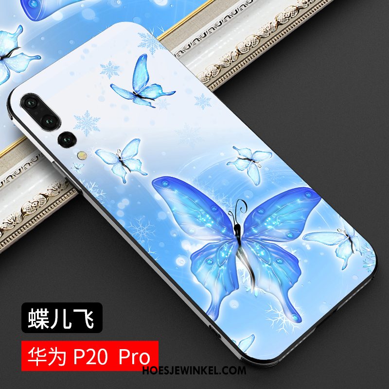 Huawei P20 Pro Hoesje Hoes Roze High End, Huawei P20 Pro Hoesje Mobiele Telefoon Hard